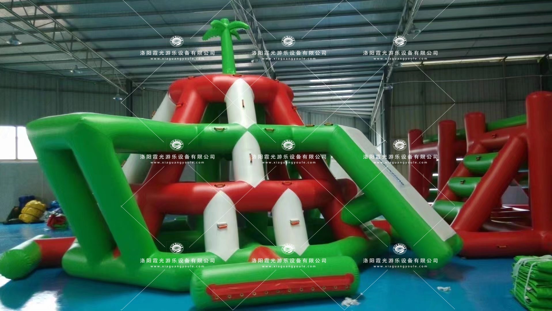 长汀水上闯关道具
